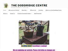 Tablet Screenshot of doddridgecentre.org.uk
